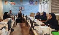 برگزاری وبینار پایش مدیریتی شبکه بهداشت و درمان شهرستان دلفان